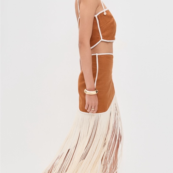 Azulu Fringe Skirt - Picture 4 of 7